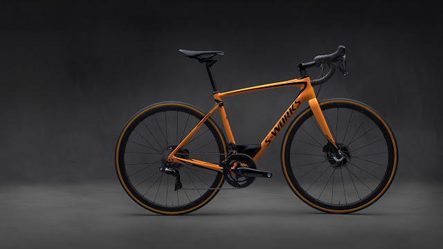 Specialized developed a New S-Works Roubaix in celebration of McLaren Automotive