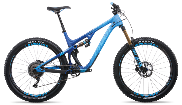 Pivot Cycles introduced the Mach 5.5 Carbon Trail Bike Anniversary Edition
