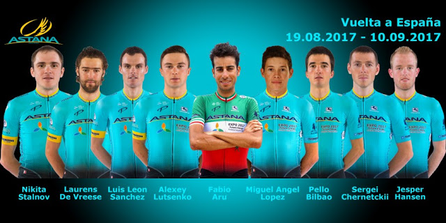  Astana Proteam for Vuelta a España