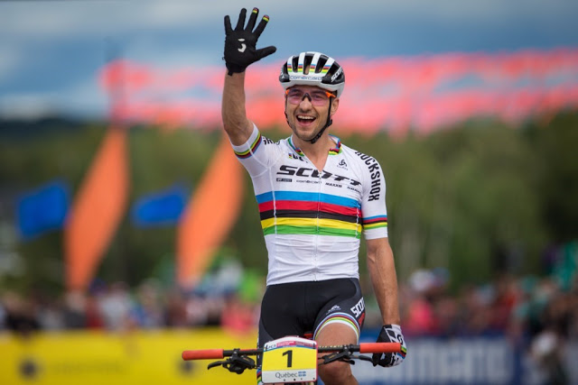 Nino Schurter’s 5th World Cup Champion Title, 5th consecutive World Cup Victory in 2017, 25th World Cup Win in total