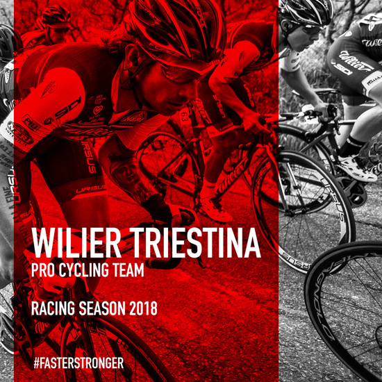 Wilier Triestina is the first title partner also for the 2018 Cycling Season
