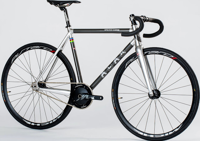 Alan Bikes’ New Track/Road CRITERIUM model Handmade Scandium7000