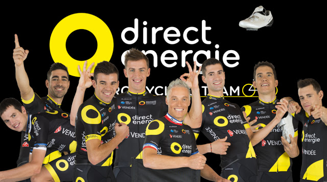The Team Direct Energie on the Tour de France
