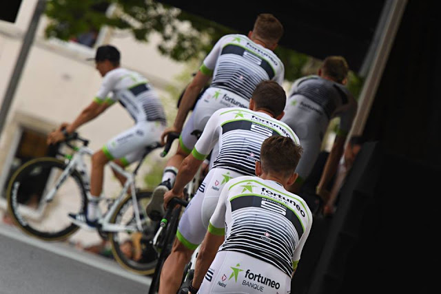 Equipe Fortuneo Samsic for the Tour de France
