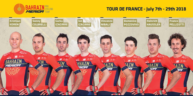 The Fantastic Eight for the Tour de France