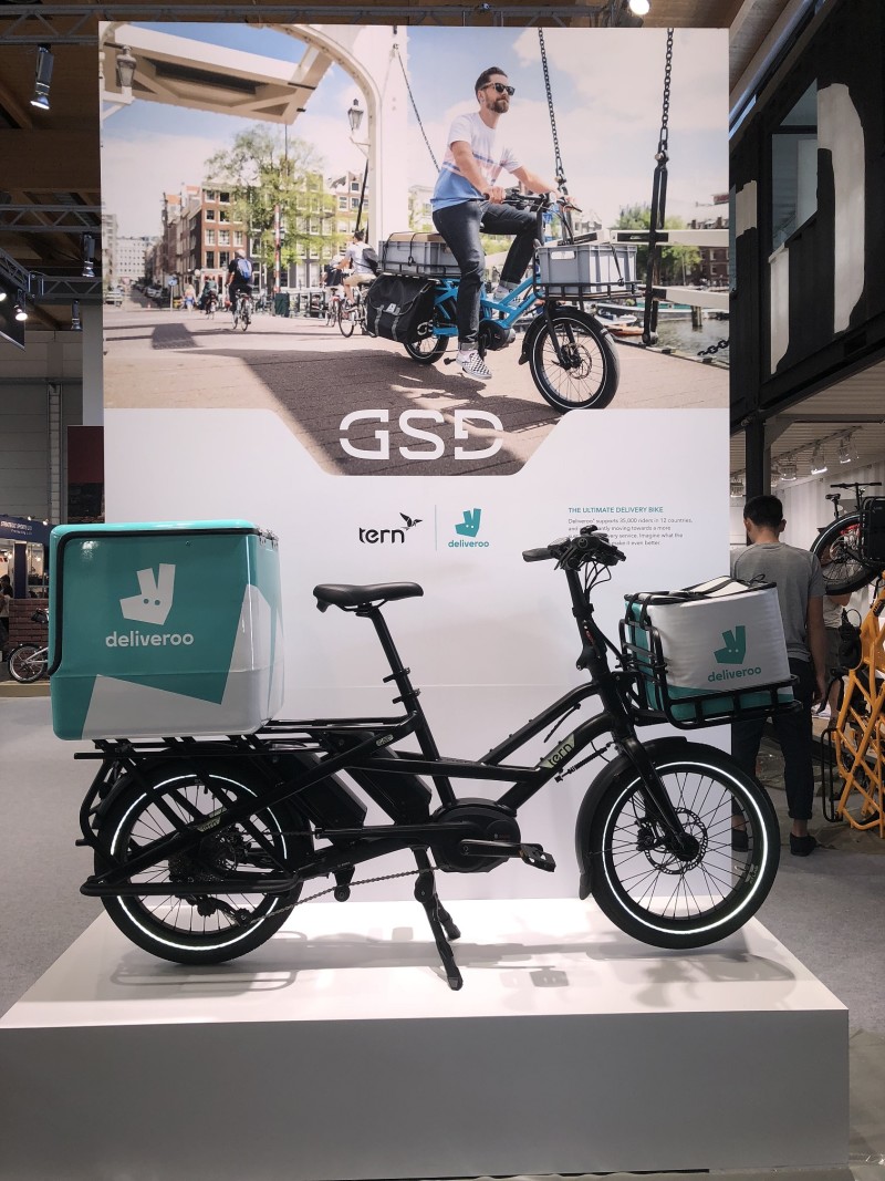 Tern and Deliveroo to Test eBike for On-Demand Delivery