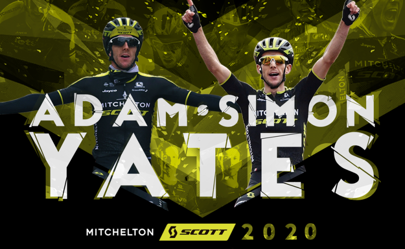Yates twins to continue their trajectory with Mitchelton-SCOTT