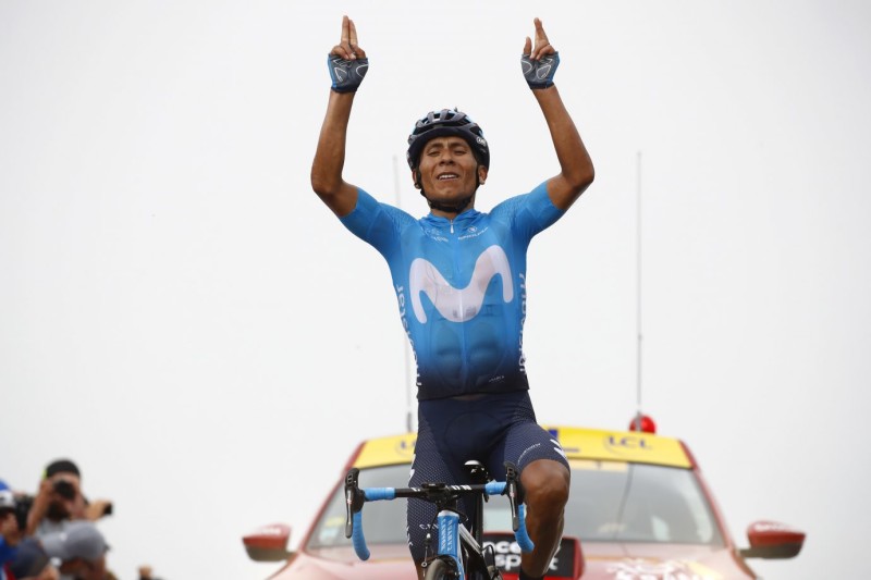 Nairo Quintana claims second career Tour de France stage win
