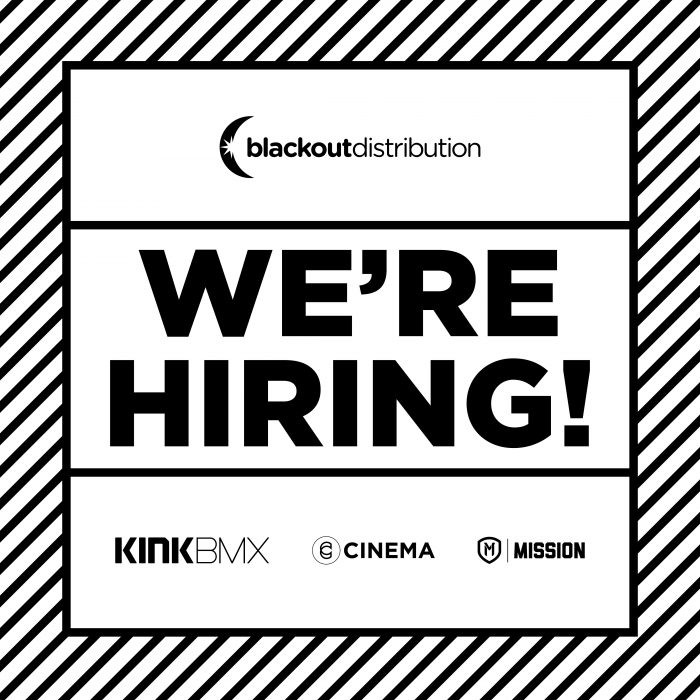Job Offer by Blackout BMX - Marketing Coordinator