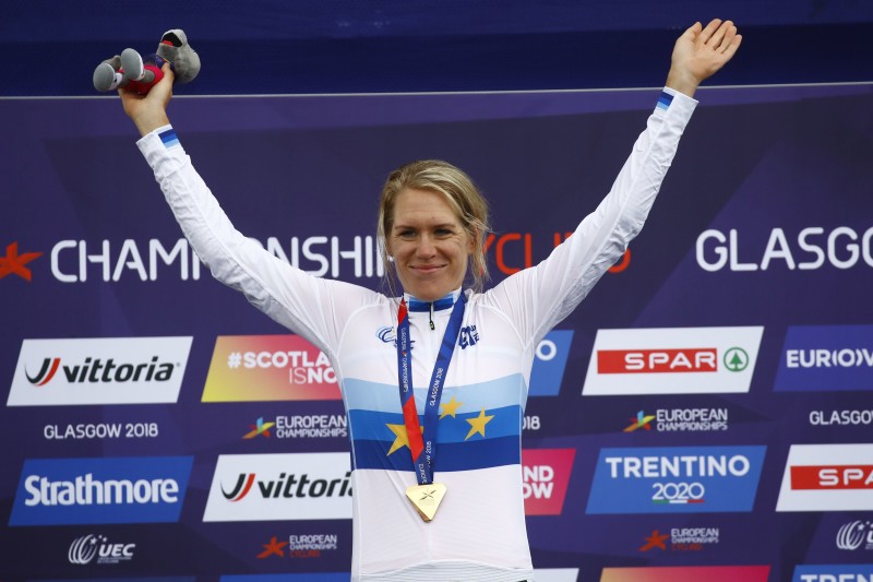 Ellen van Dijk wins third consecutive European TT Title