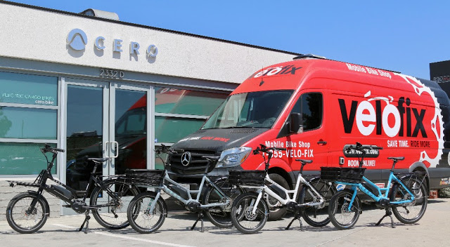 CERO Electric Cargo Bike Partners with Velofix to Deliver Bikes Directly to Consumers