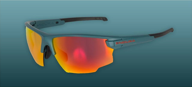 New Endura SingleTrack Glasses with Revo, Orange and Smoke lenses 