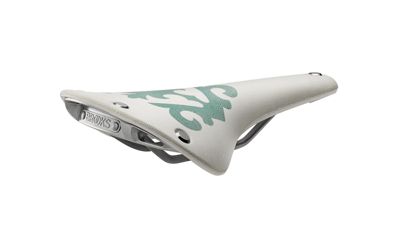 To commemorate PEdALED Silk Road Mountain Race, the Brooks Cambium C17 Limited Edition Saddle