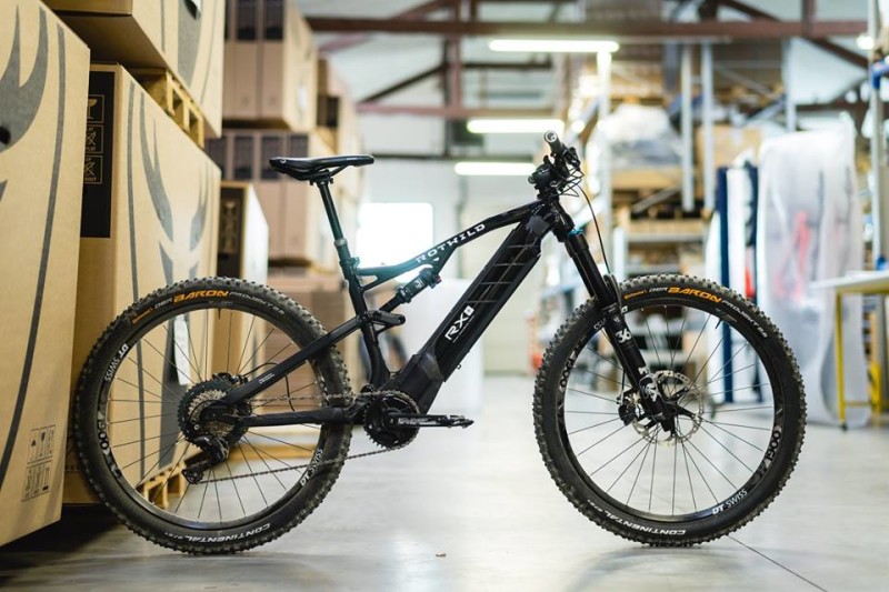 New for 2019, the Rotwild R. X+ Trail eMTB