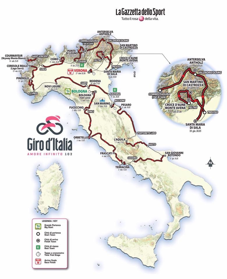 Giro 2019, Italian Style
