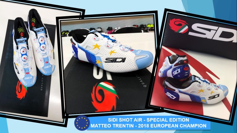 Sidi & Matteo Trentin - A new Shot Air special edition model for the European Champion