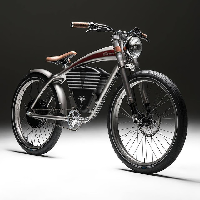 Vintage Electric present, the all New Tracker S Vintage Inspired eBike
