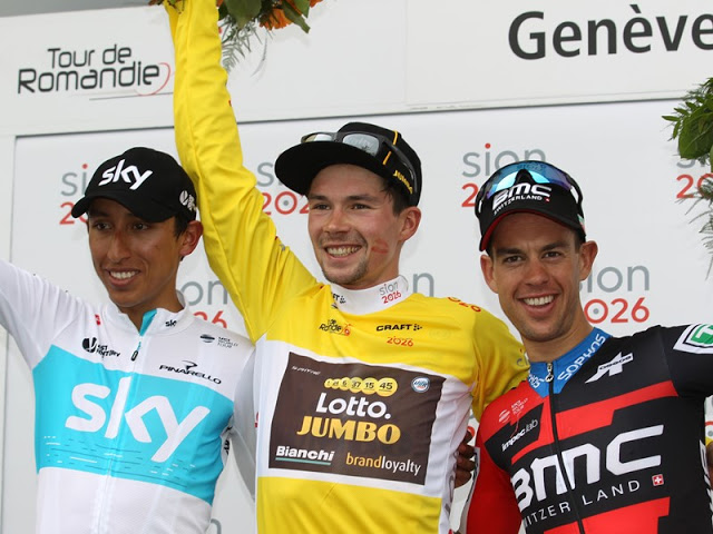 Roglic wins overall classification in Tour de Romandie