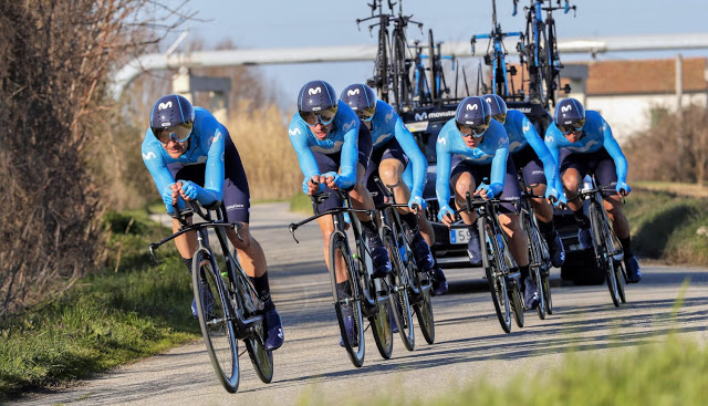 Movistar Team unveils young roster for 2018 Giro