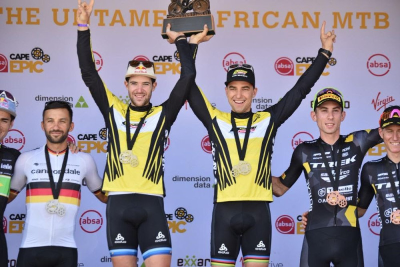 Nino Schurter and Lars Forster are the 2019 Cape Epic Champions