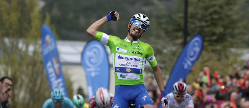 Alaphilippe Surges to Victory at Vuelta al Pais Vasco