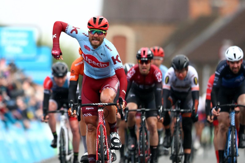 Tour de Yorkshire. Rick Zabel Sears Path to Sprint Win | BikeToday.news