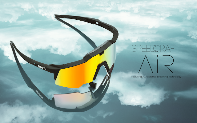 Introducing the Speedcraft Air Sunglasses from 100%
