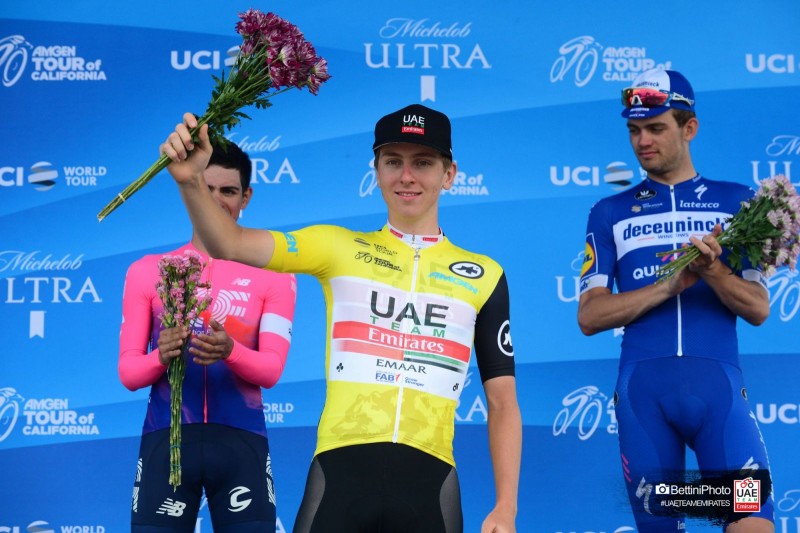 UAE Team Emirates Triumph as Pogačar Crowned Youngest Even Winner at Tour Of California