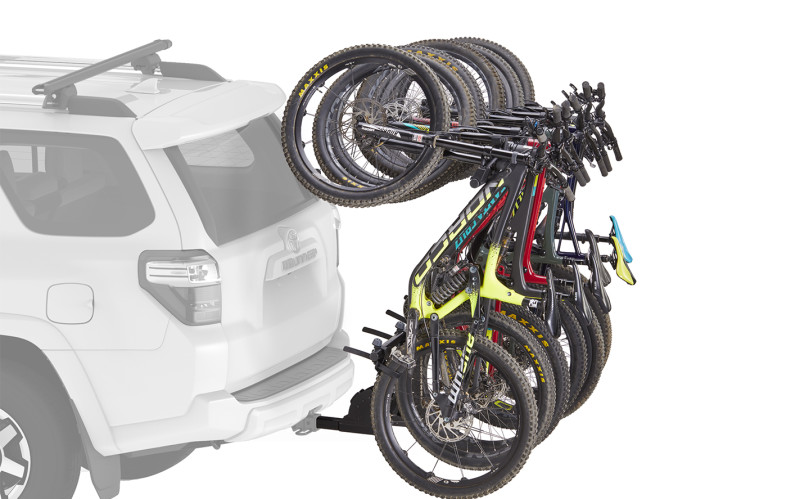 Yakima Products: "Meet the HangOver, Our New Vertical Hitch Bike Rack"