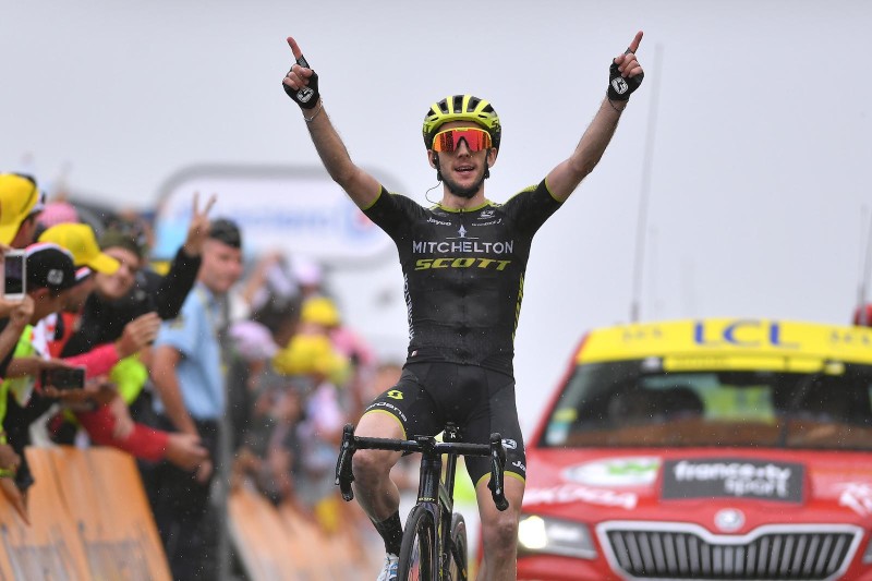 A second Stage Victory for Simon Yates Makes it a Hat-Trick of Wins for MTS at the Tour de France