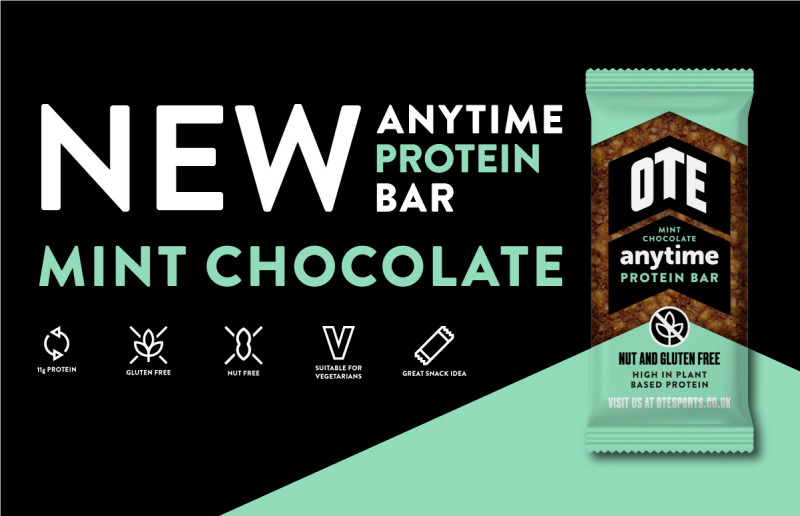 Brand New OTE Sports Anytime Protein Bar has Landed