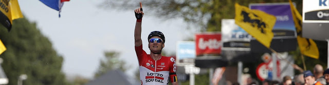 Solo victory for Tim Wellens at Brabantse Pijl