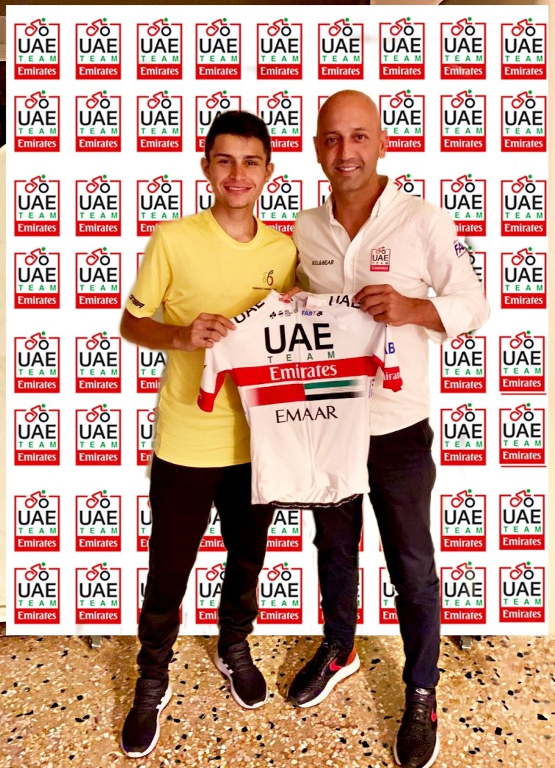 Winner of Under-23 Giro Signs for UAE Team Emirates