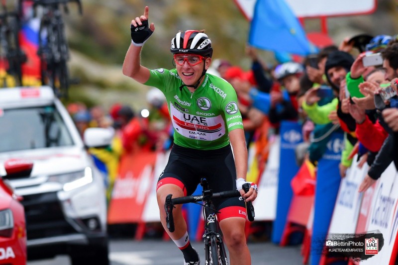 Vuelta: Pogačar Wins his Third Stage and Rides Onto the Podium in the GC