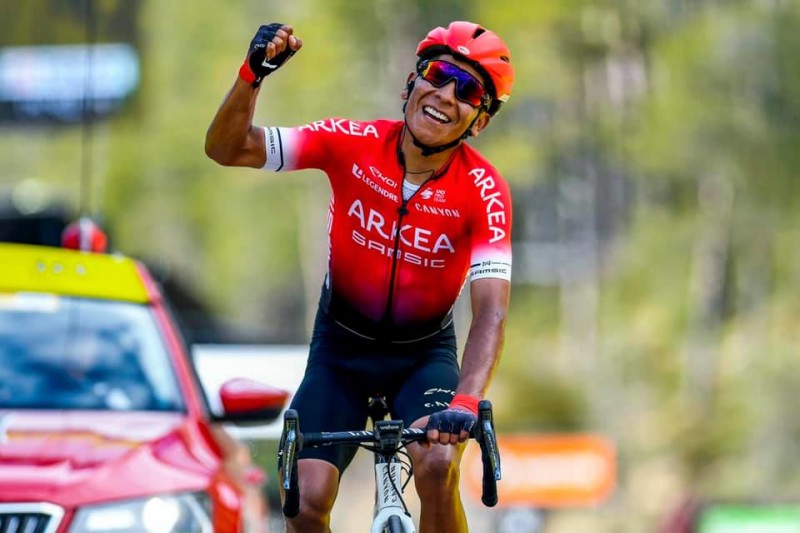 Victory of Nairo Quintana on the Final Stage of Paris-Nice