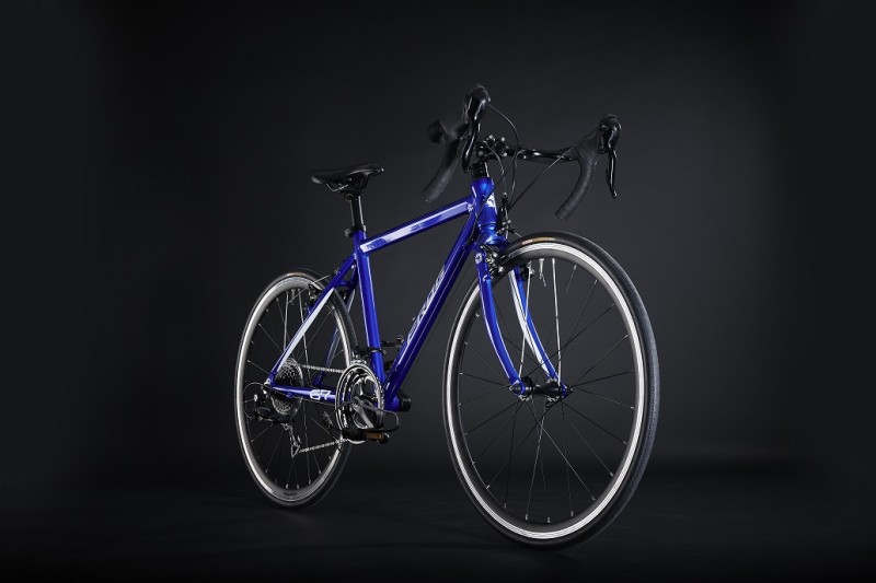 electric blue bike