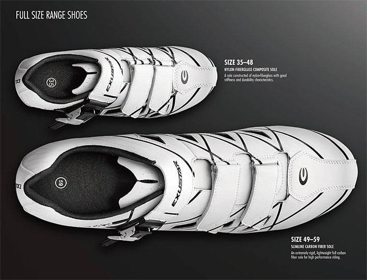 Exustar Introduces their First Large Size Cycling Shoes