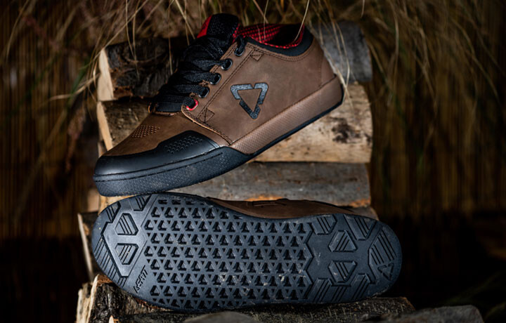 Introducing the Cool, New Aaron Chase Signature Edition Shoe, with Durable Distressed Leather and Leatt 3.0 Technology