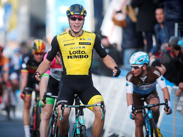Stage win for Van Poppel in first race for Team LottoNL-Jumbo