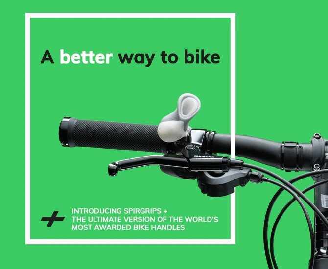 Improve Your Bike with SPIRGRIPS +, the Ultimate Version of World’s Most Awarded Ergonomic Bike Handles, Now Live on Kickstarter!
