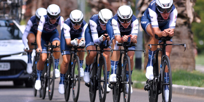 Trek-Segafredo Wins Opening Team Time Trial in Giro Rosa