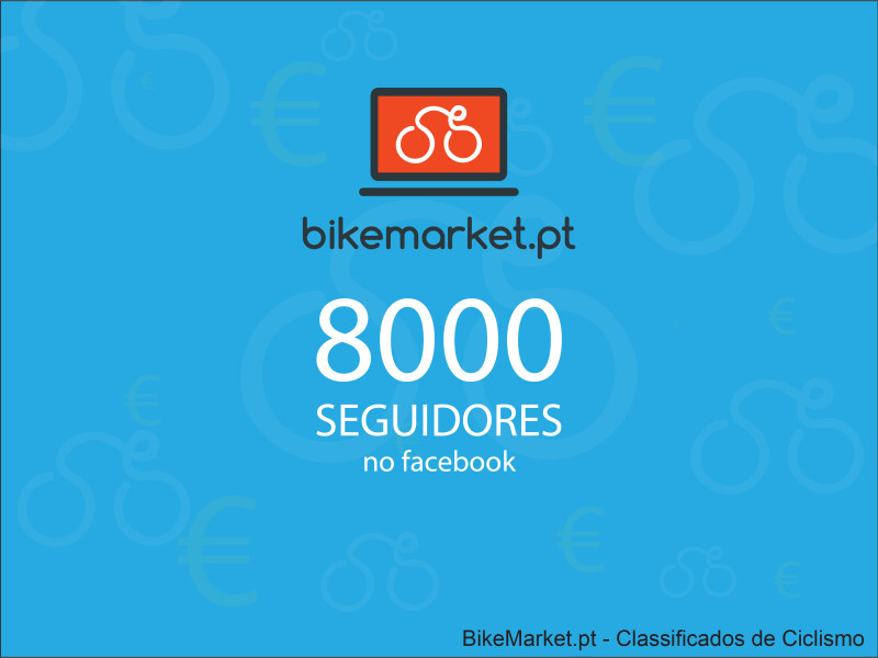 BikeMarket.pt has now more than 8000 facebook followers