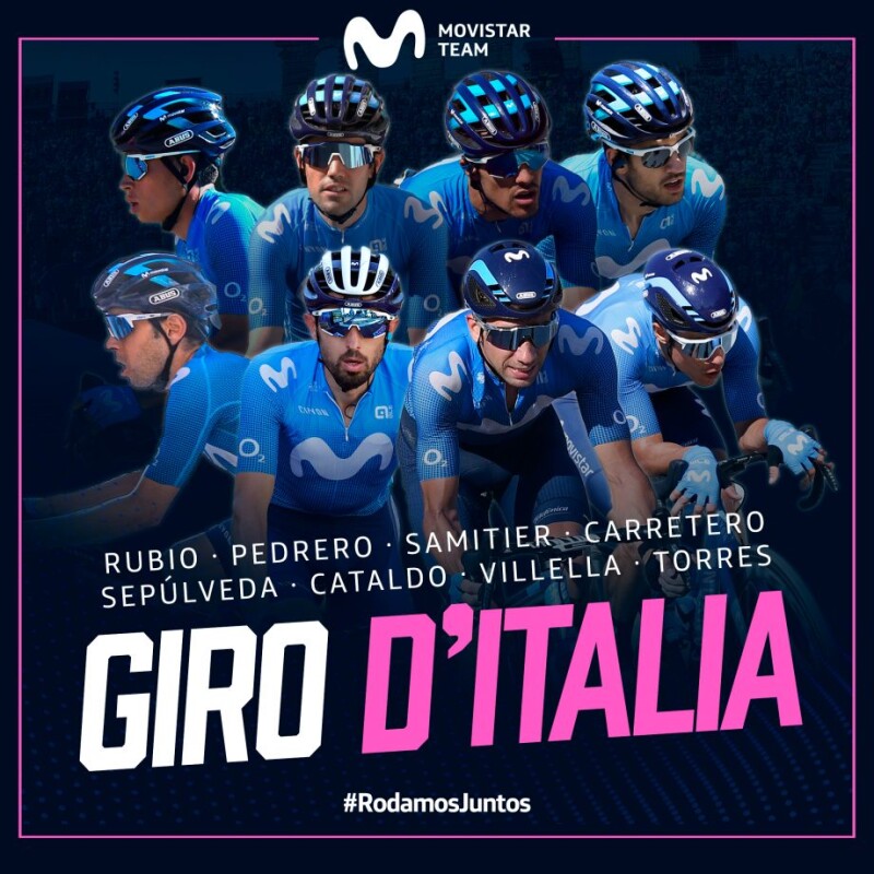 Movistar Team Looking for Opportunities at 2020 Giro