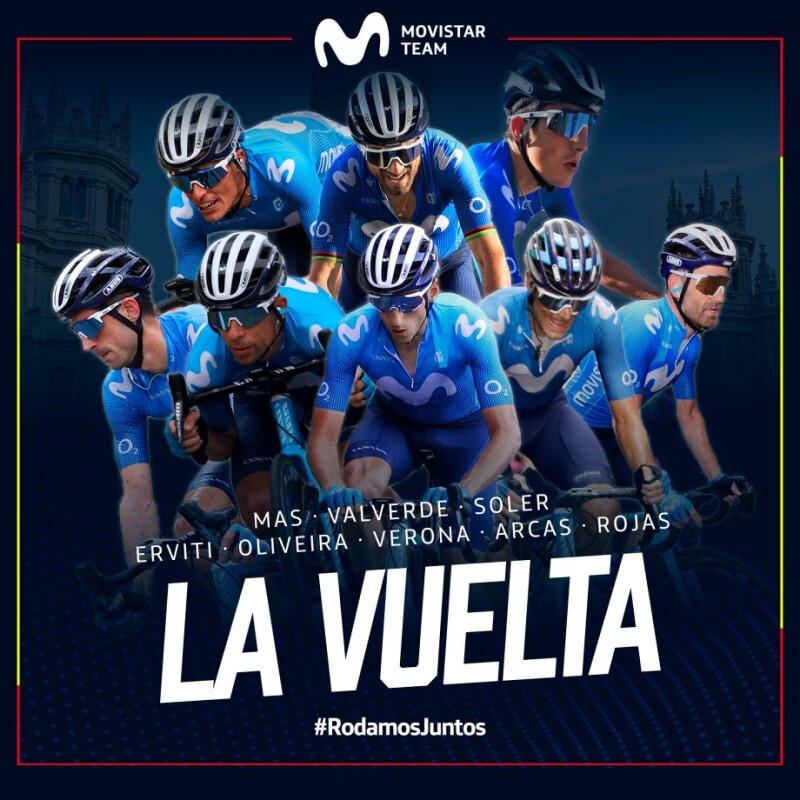 Movistar Team Head Towards La Vuelta, their Final 2020 Challenge