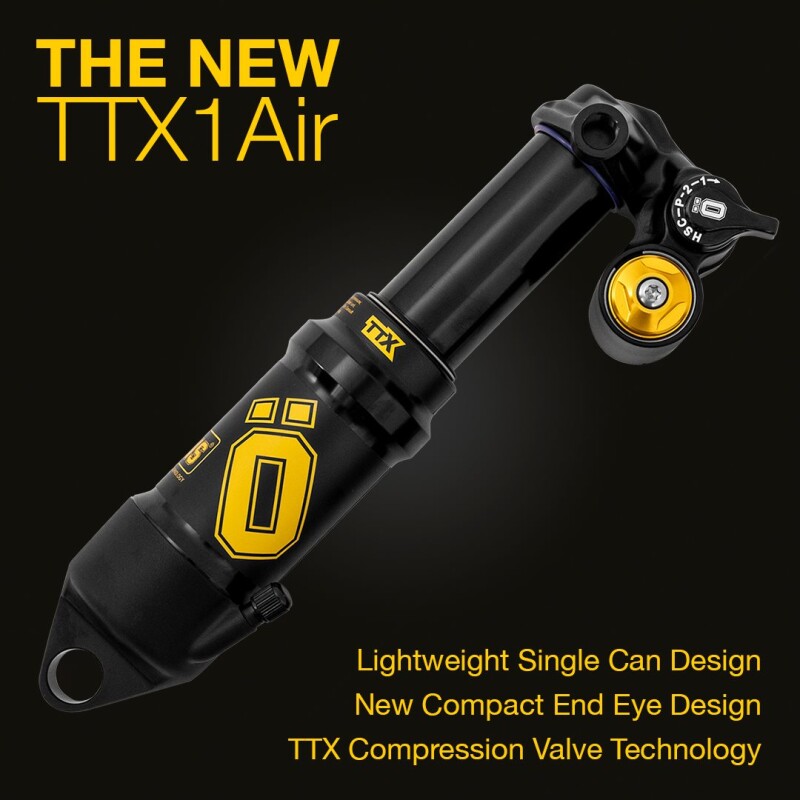 Introducing the New TTX1Air Rear Shock from Öhlins