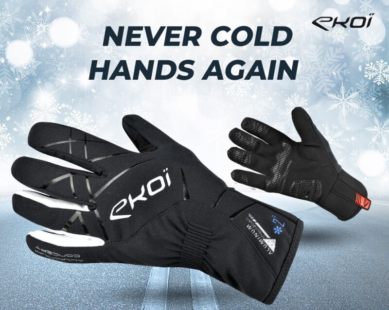 Never Cold Hands Again with the Ekoï Aluminium Concept Gloves