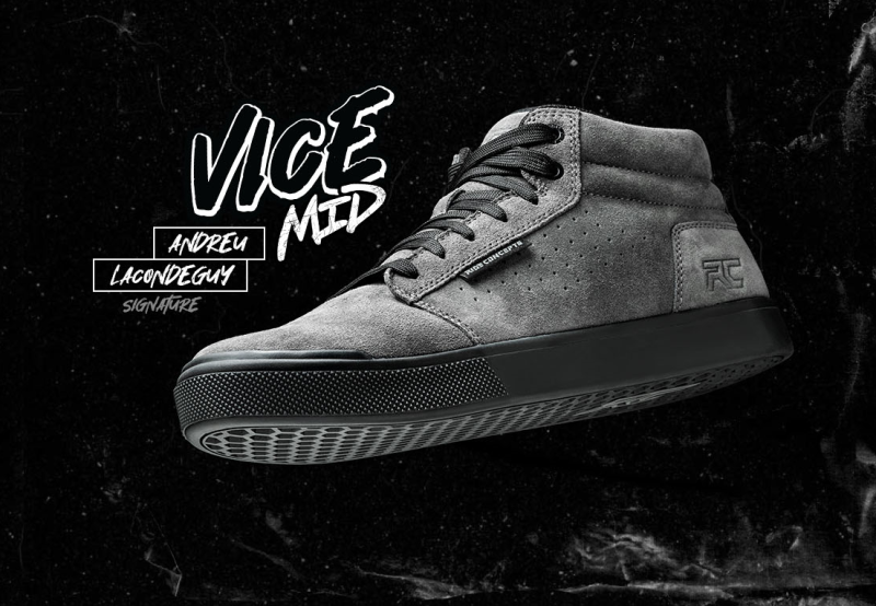 Ride Concepts Vice Mid MTB Shoes Black/White 