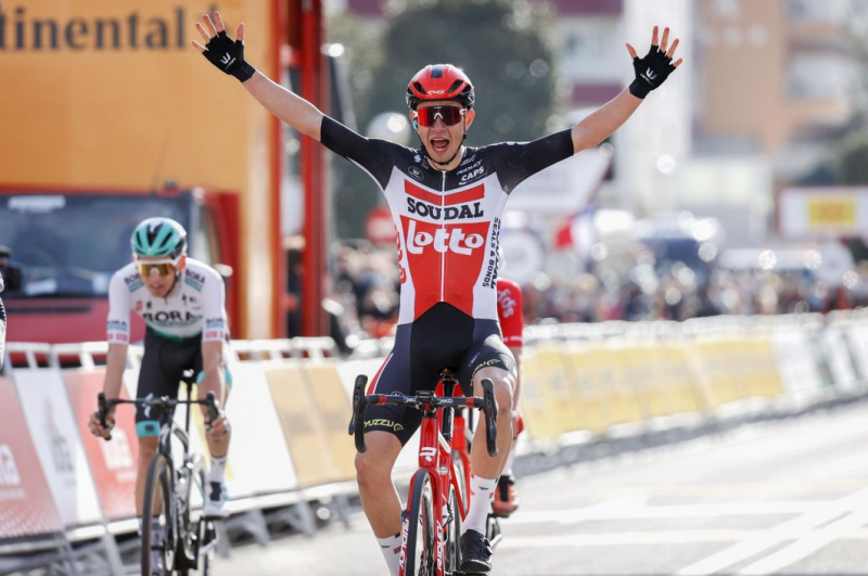 Young Andreas Kron First Leader in Volta a Catalunya