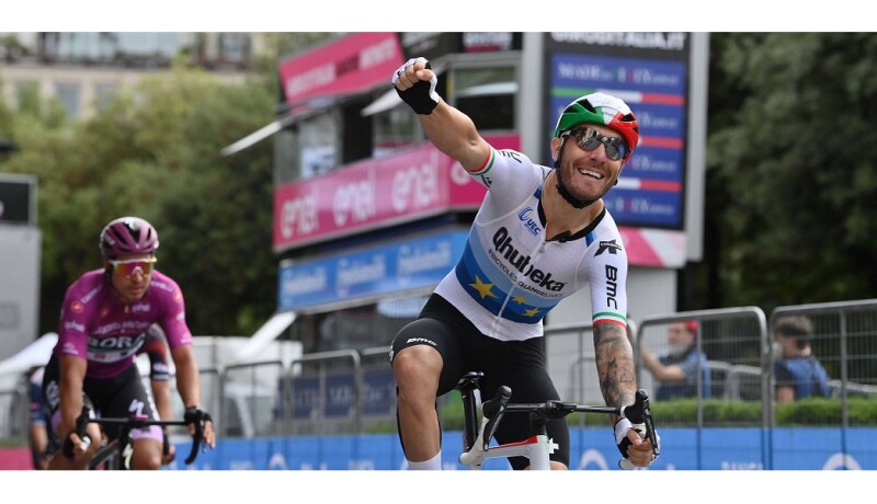 Giacomo Nizzolo Wins Stage 13 of the Giro d’Italia, Bernal Retains the Maglia Rosa