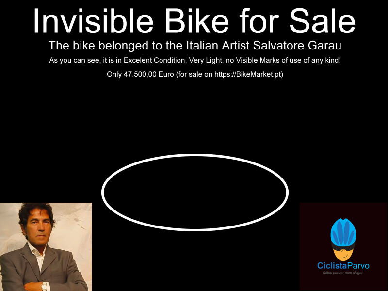 Invisible Bike for Sale